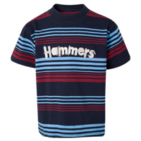 Ham United Stripe T-Shirt - Navy - Infant