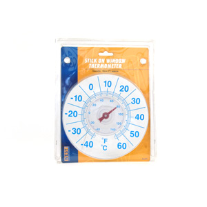 Meters Stick On Window Thermometer