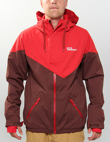 Ridge Runner 10k Snow jacket - Heli Red