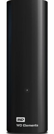 WD 3 TB USB 3.0 Elements Desktop Hard Drive for Plug-and-Play Storage