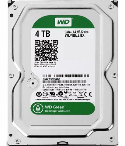 Western Digital WD Green 4TB Desktop 3.5 inch Internal SATA Hard Drive
