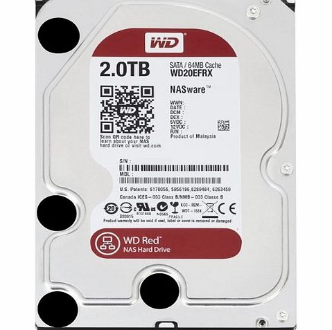 WD Red 2TB for NAS 3.5-inch Desktop Hard Drive - OEM
