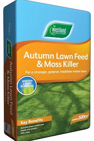 Autumn Lawn Feed and Moss Killer 500sqm