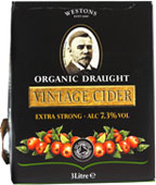 Organic Draught Vintage Cider (3L)