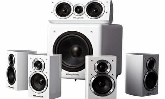 DX1 HCP 5.1 Home Cinema Speaker Package - WHITE GLOSS
