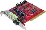 White Box 8 Channel PCI Sound Card ( WB 8 Channel Snd Crd )