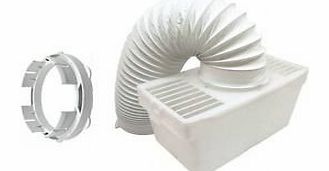 White Knight Crosslee Cl412 Cl372 Tumble Dryer Vent Kit Box Hose 