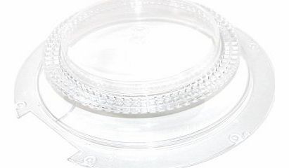 White Knight tumble dryer plastic door bowl - 421307744093
