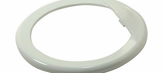 White Knight Tumble Dryer White Outer Door Trim. Genuine Part Number 421309246361