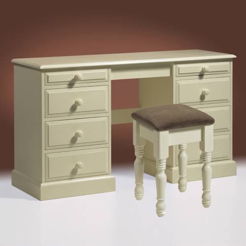 White London Painted Furniture Range Painted London Dressing Table and StoolDISC