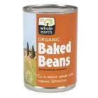 Case of 12 Whole Earth Organic Baked Beans 420g