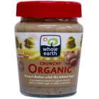 Case of 6 Whole Earth Crunchy Organic Peanut