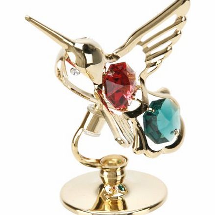 Widdop Bingham Crystocraft Gold Hummingbird Ornament