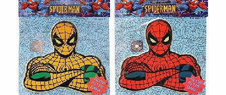 Wiked Fun Official Glow in the Dark SpiderMan Sticker (Assorted Colours amp; Designs) Product Code: MK20006