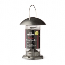 Tom Chambers Tower Feeder Silver and Black Small