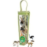 African Animals Nature Tube Toy Play Set