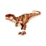 Wild Republic Know and Grow T-Rex Wooden Floor Puzzle (15 Pieces)