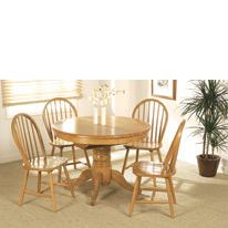 Hereford Extending Round Dining Table