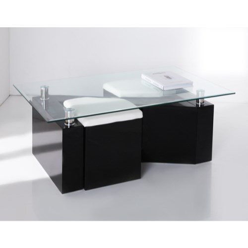 Ludo Coffee Table in Black