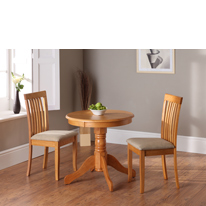 Wilkinson Furniture Staffordshire Dining Table in Honey