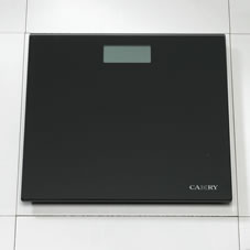 Camry Scales Bath Electronic Glass Black