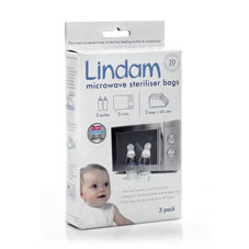 Lindam Microwave Steriliser Bags x 3