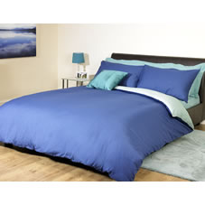 Wilkinson Plus Sleep Duvet Set Reversible Blue/Aqua Double