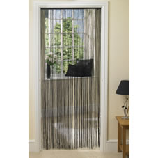 Wilkinson Plus String Door Curtain Black