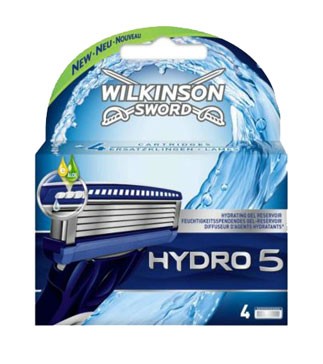 Wilkinson Sword Hydro 5 Cartridge Blades x 4