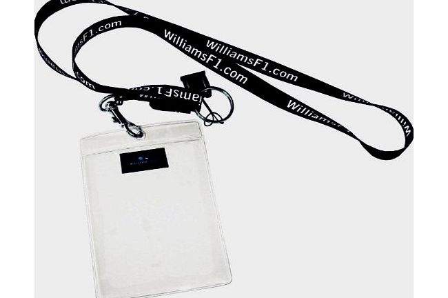 Williams Lanyard: Formula One 1 Williams F1 Team Ticket NEW!