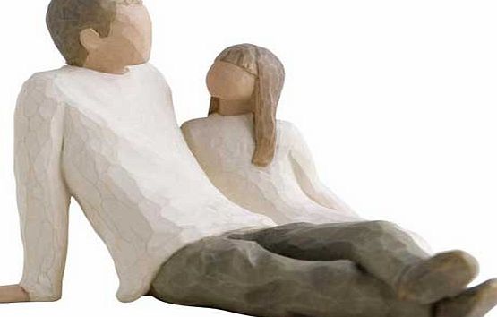 Willow Tree Father and Daughter Figurine