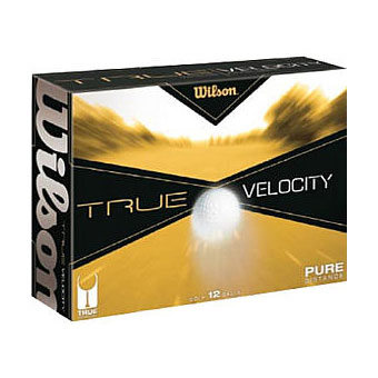 Wilson True Velocity Distance Golf Balls 12 Balls