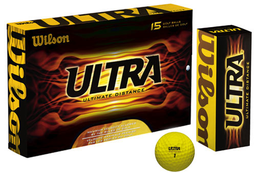 Wilson Ultra Ultimate Distance Yellow balls 15 Pack - 2008