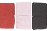 ZC1495 Wristbands 3 Pack-Red/Black/Pink