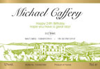 Personalised White Wine with Vineyard Label Design