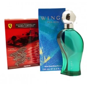 Wings For Men 100ml Aftershave Free Ferrari f1