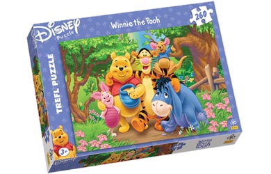Winnie the Pooh 260 Piece Jigsaw Puzzle