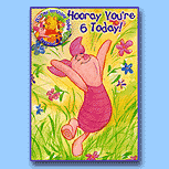 Winnie The Pooh and friends Piglet - 6 Today!