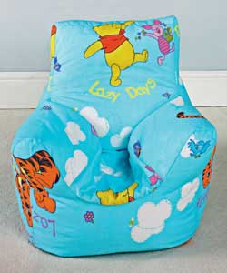 Winnie The Pooh Bean Chair Cover - Blue