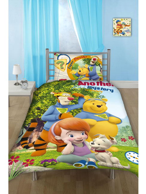 Winnie the Pooh Duvet Cover and Pillowcase