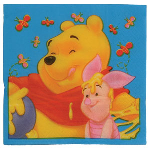 Winnie The Pooh Party Accessories (Napkins)