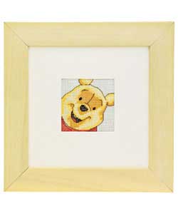 Winnie the Pooh Portrait Cross Stitch Kit