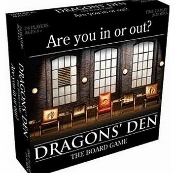 Winning Moves Dragons Den The Board Game - Are You In Or Out? - Winning Moves