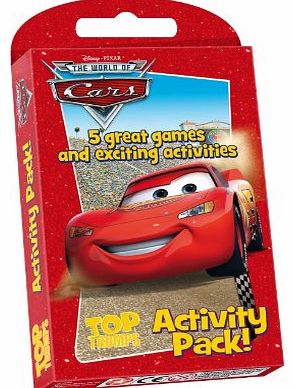 Winning Moves Top Trumps Disney Pixar Cars Game and Activity Pack