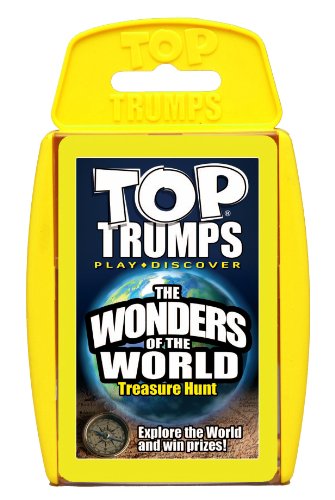 Winning Moves Top Trumps The Wonders of the World (Includes Bonus Game Treasure Hunt)