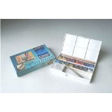 Winsor and Newton - Cotman Water Colour Paints Deluxe 16 Half Pans Sketchers Pocket Box