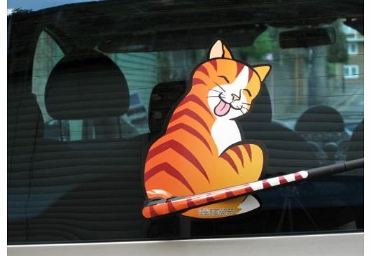 Wiper Wagger Ginger Cat