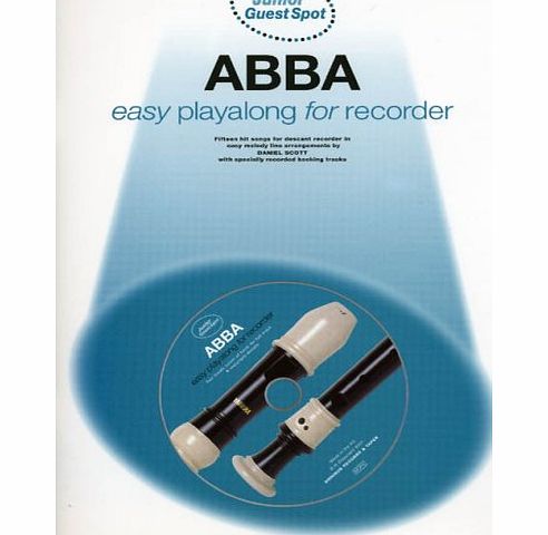 Wise Publications Junior Guest Spot Abba Easy Playalong for Recorder (BOOK amp; CD)