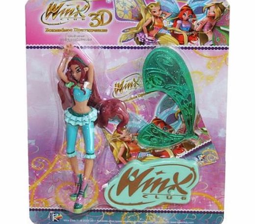 Witty Toys Winx Club - Doll Mini 3D- Fairy Layla Aisha