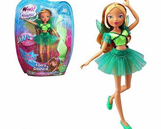 Witty Toys Winx Club - Fairy Dance Doll - Flora 28cm